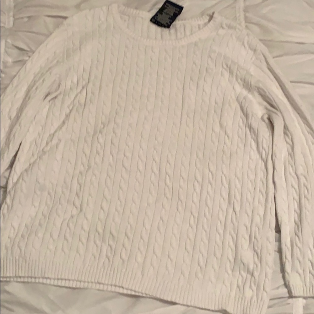 Polo Crew Neck, fits tight